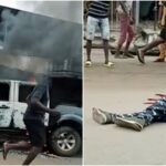 Gunmen Kill Three Policemen, Set Patrol Van Ablaze In Fresh Anambra Attack [Photos]