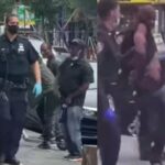 Man Sings And Dances To Davido’s Song ‘IF’ After Being Arrested By Police In US [Video]