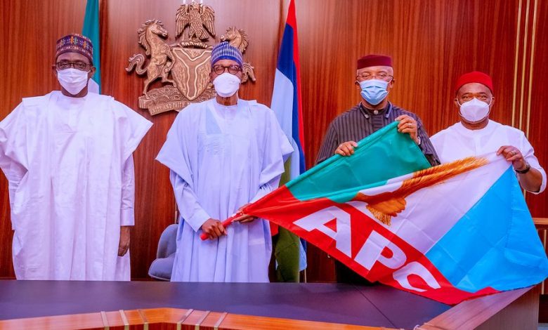 Anambra Deputy Governor Dumps APGA, Meets President Buhari After Joining APC