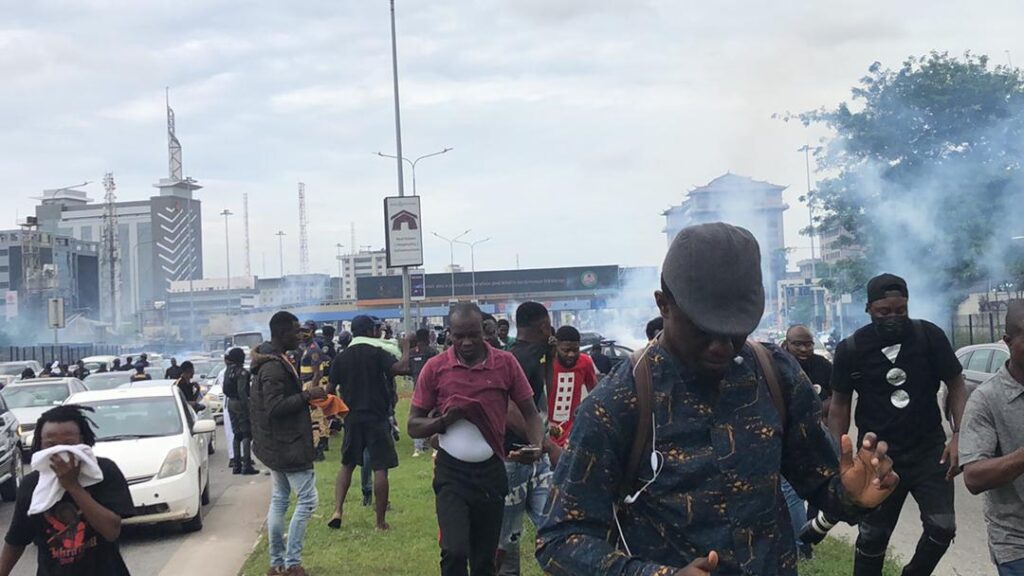 EndSARS: Police Commissioner Reveals Why He Ordered Tear Gas On Protesters [Photos]