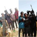 Bandits Strike Pose With Abducted NYSC Corp Members After Receiving Ransom [Photos]