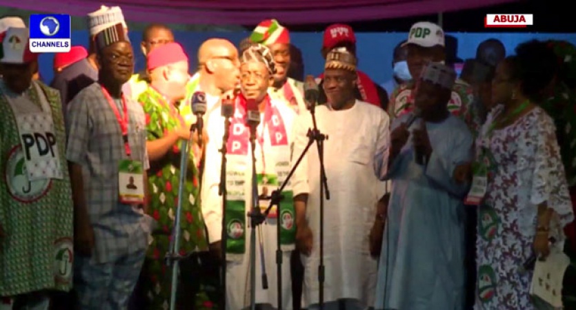 Senator Iyorchia Ayu emerges PDP Chairman, as party elects National officials 4 Senator Iyorchia Ayu emerges PDP Chairman, as party elects National officials 1