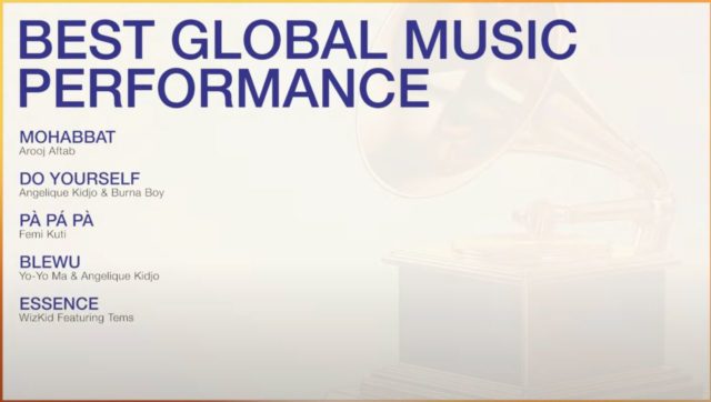 Wizkid, Tems, Burna Boy, Femi Kuti And Made Kuti Gets Nominated For Grammy Awards