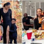 Peter Okoye’s Wife, Lola Omotayo Celebrates Thanksgiving With Paul’s Wife And Kids