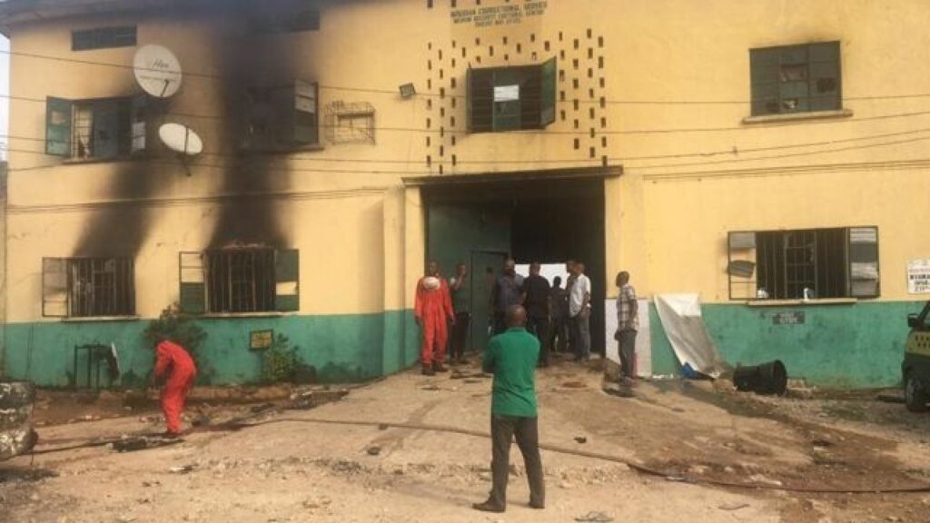 Gunmen Trapped Inside Jos Prison After Attacking The Custodial Centre To Free Inmates