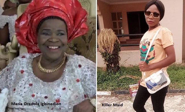 Maid Who Killed Ex-Governor Igbinedion's 85-Year-Old Mum, Sentenced To Death By Hanging