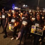 Dowen College Parents Hold Candlelight Procession For 12-Year-Old Sylvester Oromoni