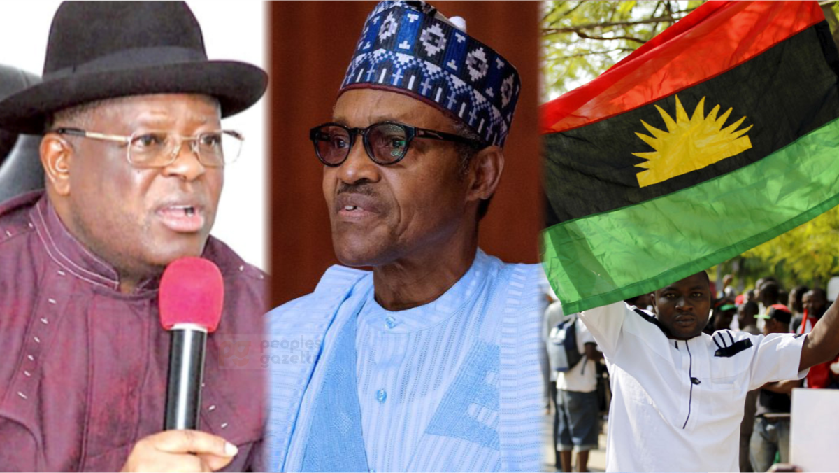 "You're Talking Rubbish, You Can't Stop Buhari's Visit To Ebonyi" - Umahi Slams IPOB