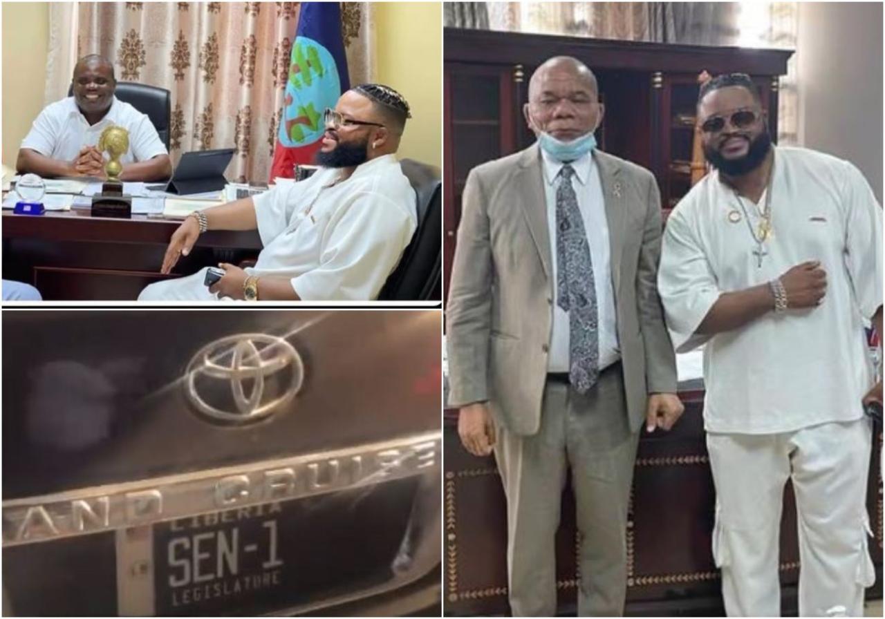BBNaija Star, White Money Appointed As Honorary Member Of Liberian Senate