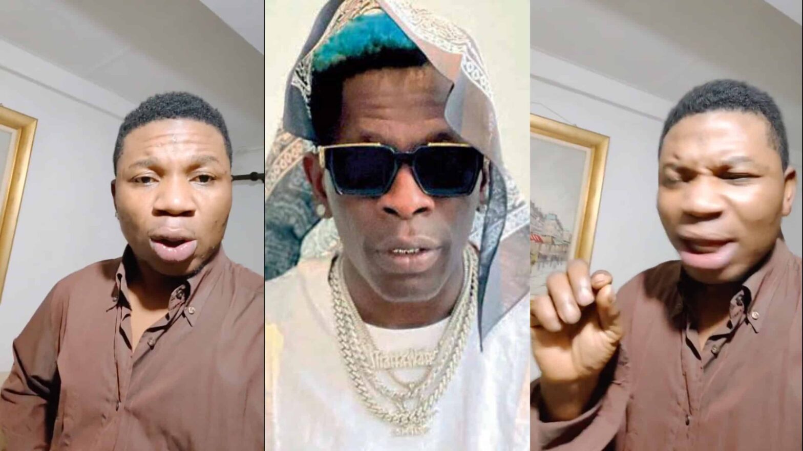 Vic O Challenges Shatta Wale To Rap Battle After He Insulted Nigerian Musicians [Video]