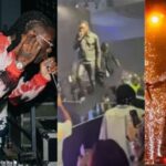 Burna Boy Pushes Down A Fan Who Climbed On Stage Despite His Warning [Video]