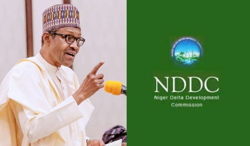 President Buhari Vows To Recover Every Kobo Stolen From NDDC, Punish Culprits