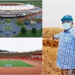 Governor Umahi Inspects Ongoing Construction Of Ebonyi Olympic Stadium [Photos]