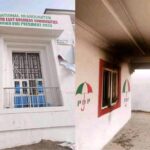 APC Thugs Destroy Atiku’s Campaign Office In Gombe, Set PDP Secretariat Ablaze