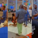 Drama As Man Catches Girlfriend On Date With Another Guy On Valentine's Day [Video]