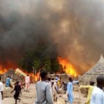 One Dead, Many Injured As Fire Razes Over 100 Homes In Borno IDPs Camp