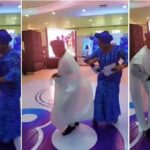 Ex-President, Obasanjo Dances With Actress Adedoyin Kukoyi At Birthday Party [Video]