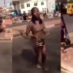 Two Ladies Reportedly Run Mad After Alighting From Black SUV In Enugu [Video]