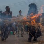 Man Burnt To Death While Trying To Pull Stunt In Masquerader Attire In Anambra