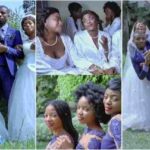 Man Weds Triplet Sisters On Same Day After They Asked Him To Marry All Of Them [Video]