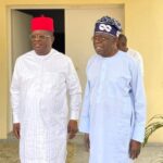 2023 Presidency: David Umahi In Closed-Door Meeting With Bola Tinubu In Abuja [Photos]