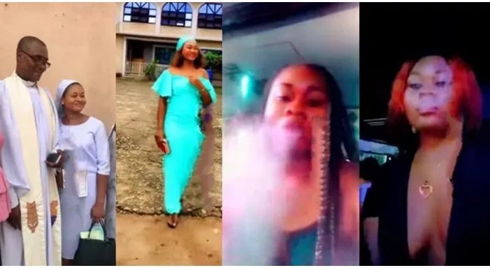 Yudi Pineda Porn Xxx Videos - Rev Sister Dumps Church To Become Slay Queen, Smokes & Parties Hard In Club  [Video] | Kanyi Daily News