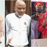 "I Won't Release Nnamdi Kanu, Court Will Decide His Fate" - Buhari Tells Igbo Leaders