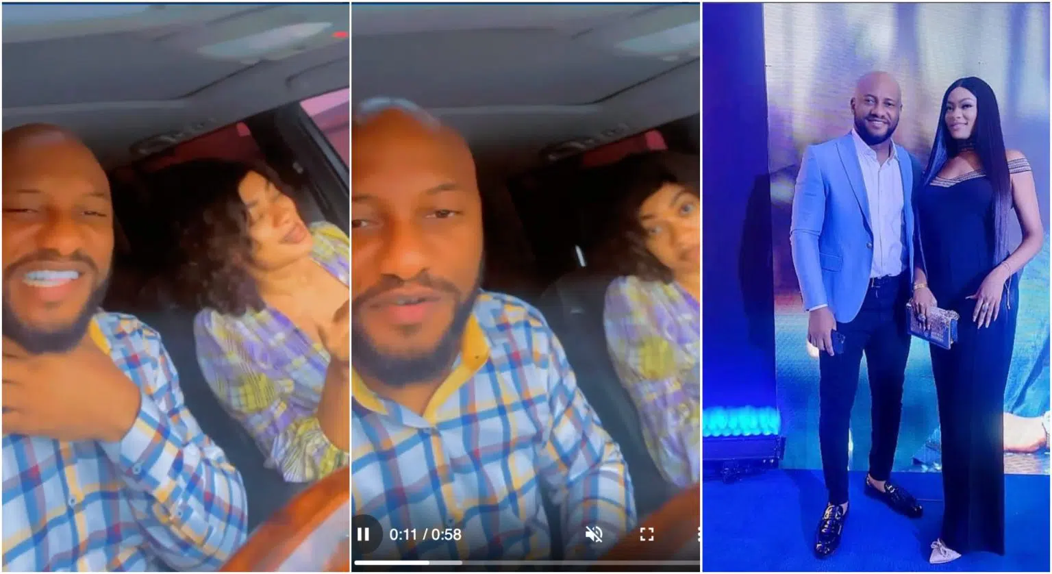 Yul Edochie Seen With His First Wife, May Aligwe Amid Their Marital Crisis [Video]