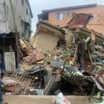 One Killed As Two-Storey Building Collapses In Lagos