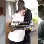 Beautiful Canadian Lady Excited As She Arrives Nigeria To Meet Her Lover [Video]
