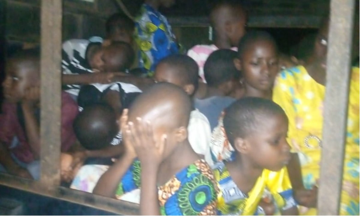 50 Children Rescued From Ondo Church Basement Owned By Pastor Preparing For Rapture