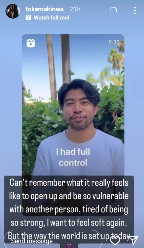 “I’m Tired Of Being Strong" - Toke Makinwa Cries Out That She Wants To Feel Soft Again