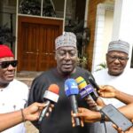 Babachir Lawal, Dogara Meets Wike In Rivers, Says He's Indispensable Political Leader