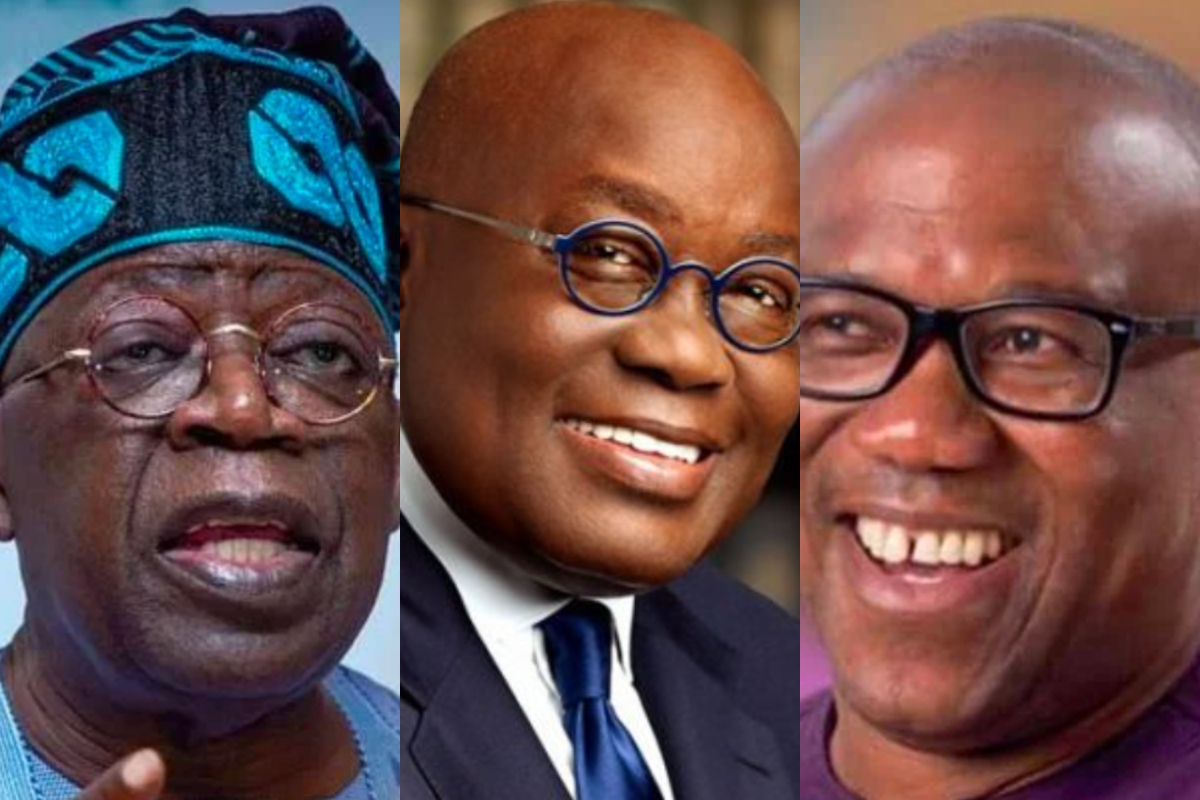 2023: Ghanaian President Akufo-Addo Denies Asking Tinubu To Give Peter Obi A Chance