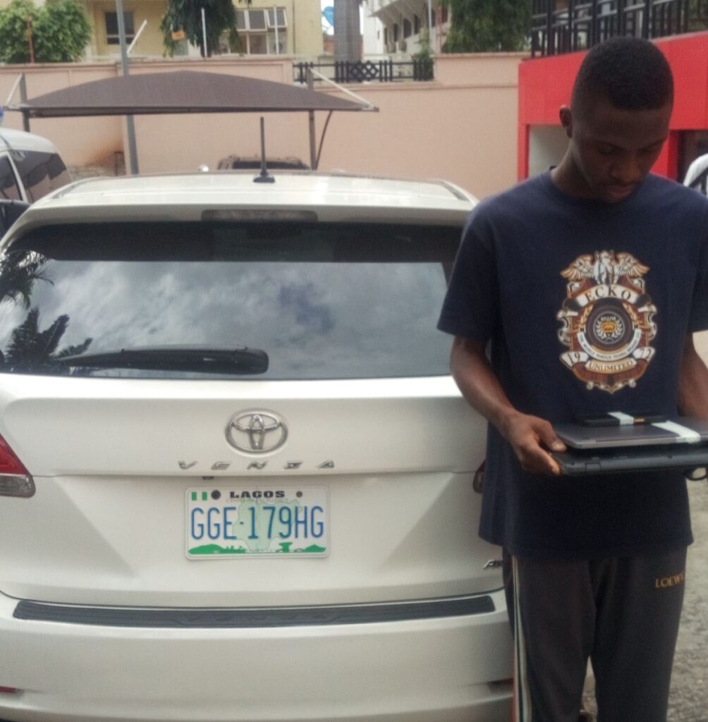 3 Luxury Cars, iPhones, Laptops Recovered From 10 'Yahoo Boys' In Abuja 4 Yahoo - Boys - In -Abuja 3