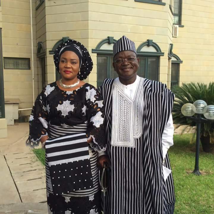 You're Golden At 50 - Benue Governor, Ortom Celebrate Wife's Birthday 2 Samuel- Ortom - Eunice -Ortom