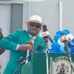 "Pepper Them oo" - Governor Wike Dances As His Hypemen Sing Praises To Him [Video]