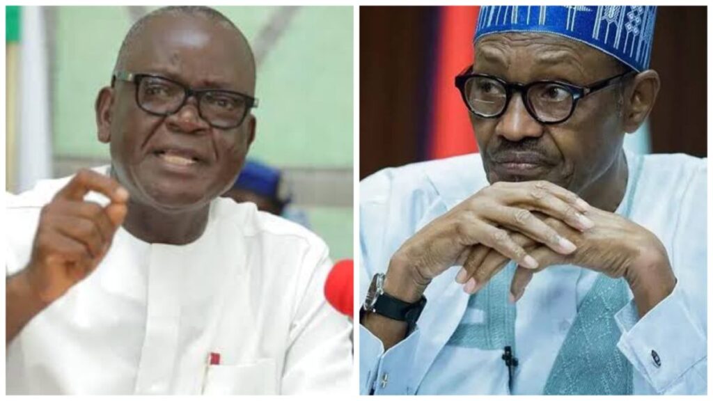 "If I'm Wrong About Your Failure, Hold A Referendum" - Ortom Challenges Buhari