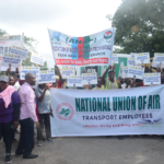 Nigerian Aviation Workers Embark On Nationwide Protest [Photos]