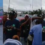 NANS Protests At Lagos Airport Amid Heavy Security Over Prolonged ASUU Strike
