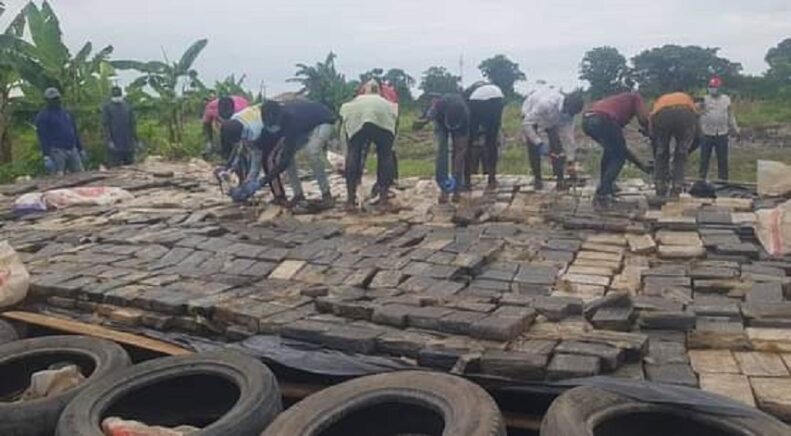 NDLEA Burns N194.7bn Worth Of Cocaine Recovered In Lagos Warehouse ...