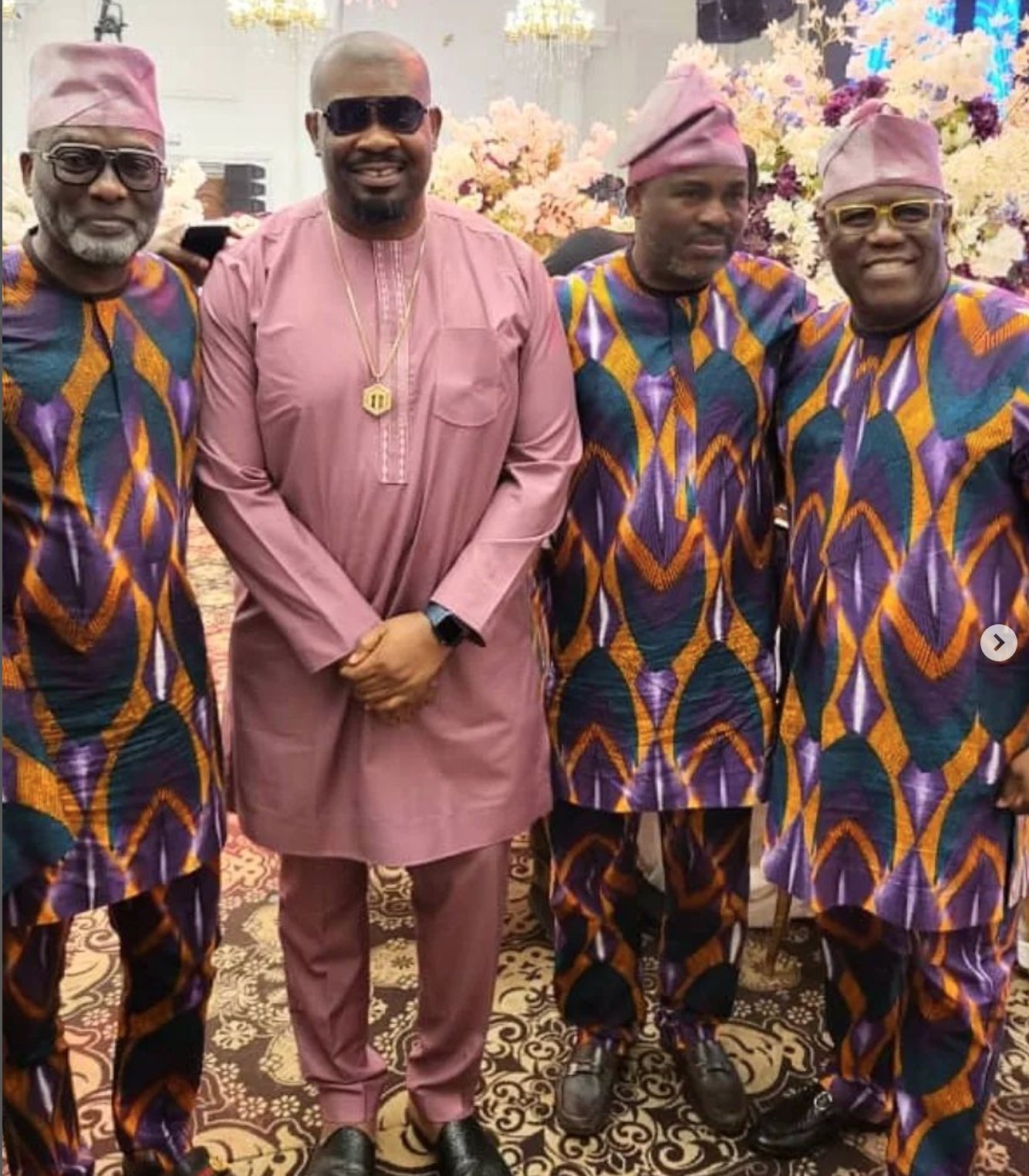 Don Jazzy Mother burial