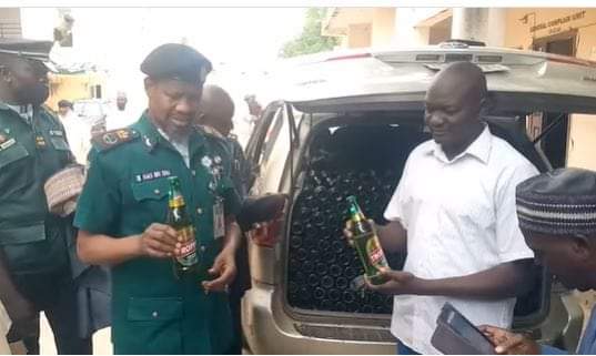 Hisbah Islamic Police Confiscates 5,800 Bottles Of Beer In Kano [Video]