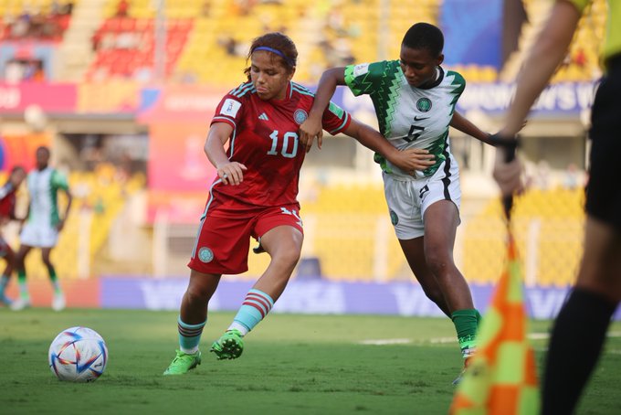 Nigeria’s Flamingos Crash Out Of Under-17 World Cup After Losing To Columbia On Penalties 