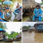 Delta Couple Paddles To Their Traditional Wedding In Canoe Amidst Flooding [Photo]