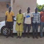 5 armed robbery suspects