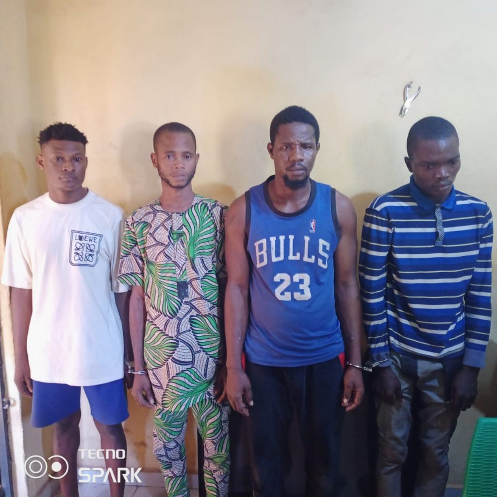 Ogun Police Suspects 36-Year-Old Woman Missing Since September Has Been Used For Ritual As Command Arrests Four Men 1 Ogun Police Suspects 36-Year-Old Woman Missing Since September Has Been Used For Ritual As Command Arrests Four Men 1