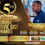 Yoruba Movie Gist Awards 2022 To Hold Tomorrow Sunday November 13th 1