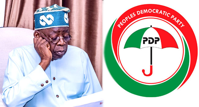 PDP Asks Tinubu To Withdraw From Presidential Race Over Forfeited 'Drug' Funds