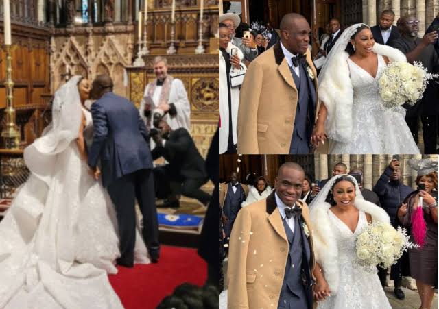 Rita Dominic Takes Up Husband’s Surname After Her Church Wedding To ...